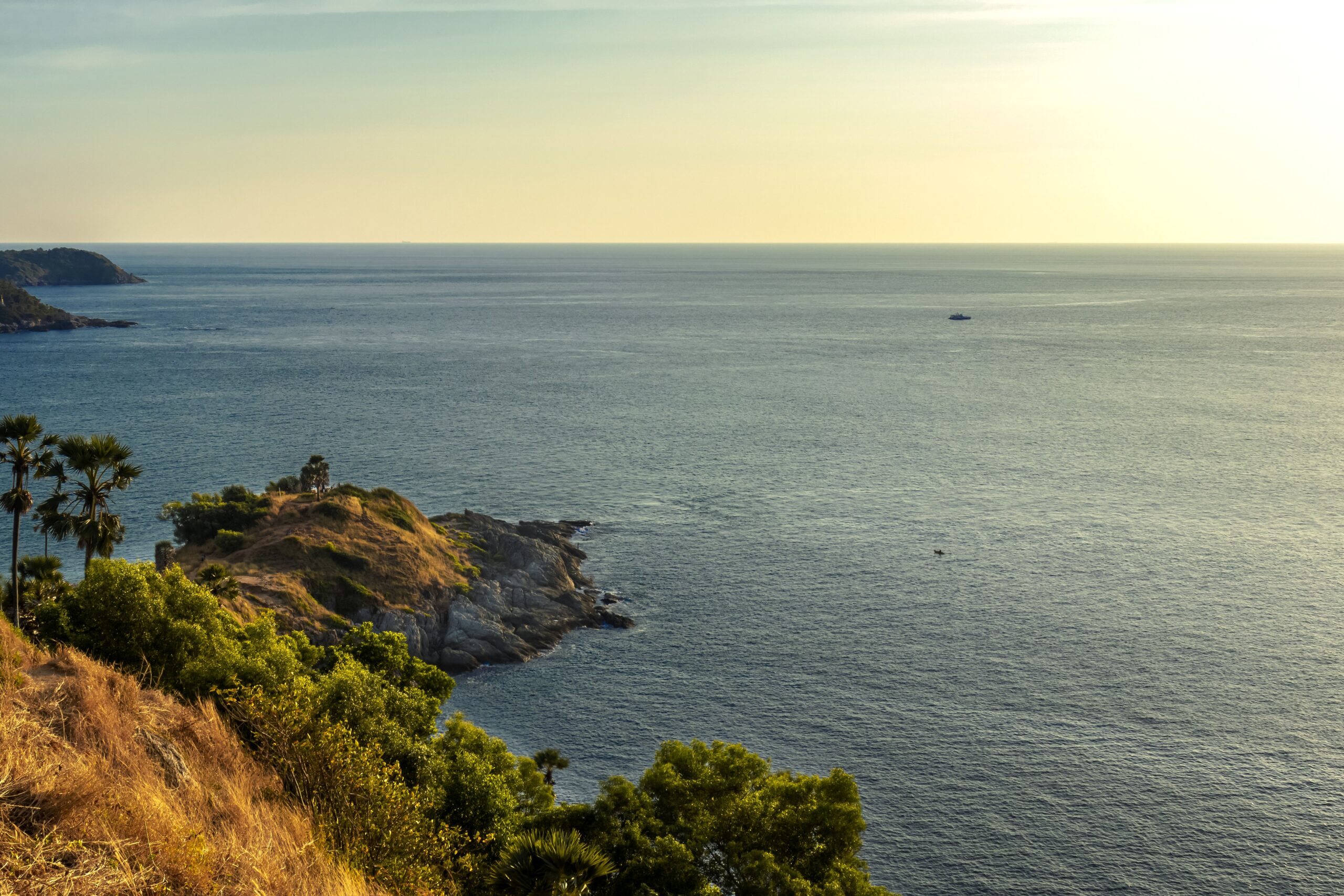 Sunset view from Promthep Cape in southern Phuket