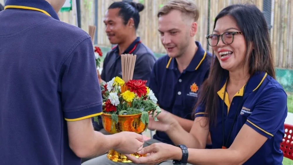 lighthouse Rawai Phuket wai kru ceremony